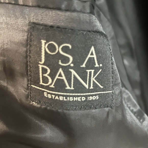 Jos A Bank Sport Coat. Black 40R - Picture 3 of 4